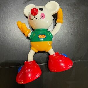 Tolo moveable mouse shaped toy infant toddler play bright colors